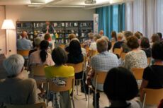 Einstieg in den Themenabend "Flucht & Heimat", organisiert durch LandquartKultur im Rahmen des Schweizer Vorlesetags